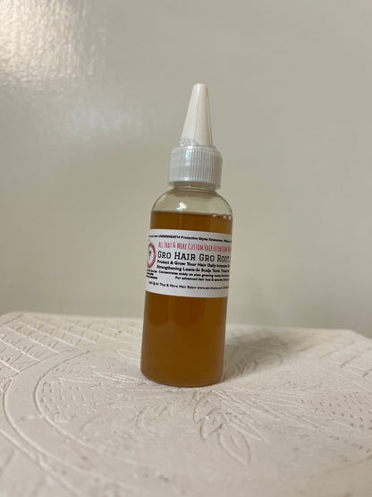 AT&M Gro Hair Gro Root Lifter Serum Scalp Treatment Thicker, Fuller, Healthier Looking Hair And Edges Are Possible