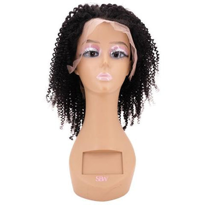 Brazilian Jerry Curl Front Lace Wig