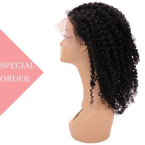 Brazilian Kinky Curly Front Lace Wig