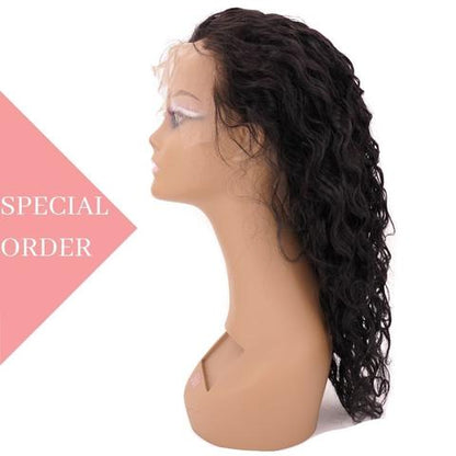 Brazilian Messy Curl Front Lace Wig