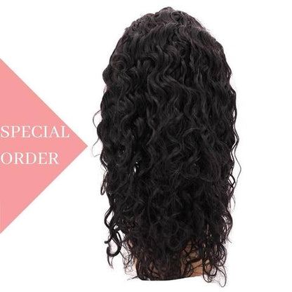 Brazilian Messy Curl Front Lace Wig