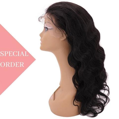 Brazilian Natural Wave Front Lace Wig