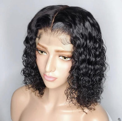 Carmen- Short Wet n Wavy 100% Human Hair Wig with Professional Precut Service